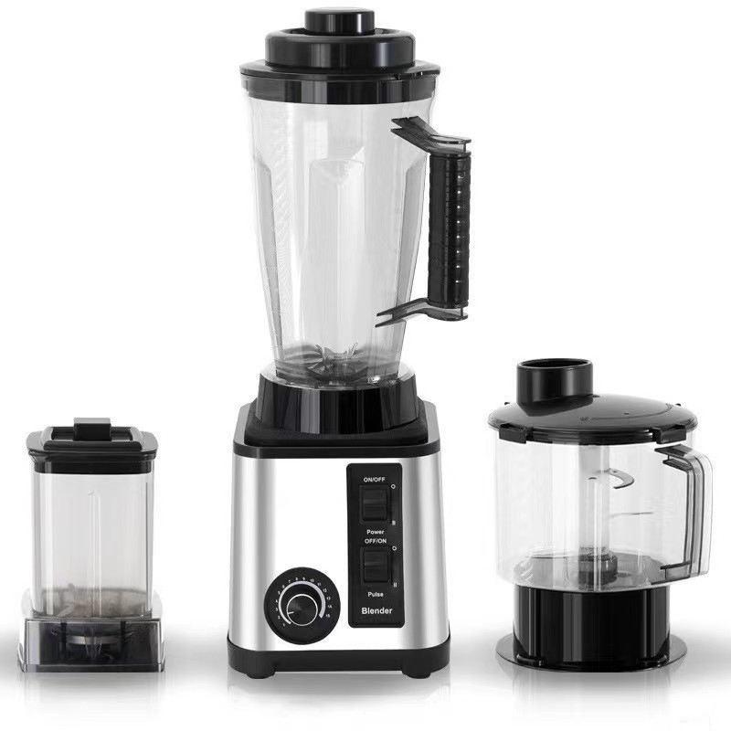 EU Standard 3-in-1 Commercial Juicer Blender Set