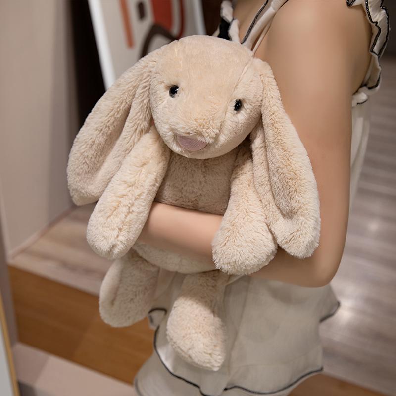 20/30/45cm Cute Plush Toy Stuffed Toy Rabbit Doll Babies Sleeping Companion Kawaii Plush Long Ear Rabbit Doll Children's Gift