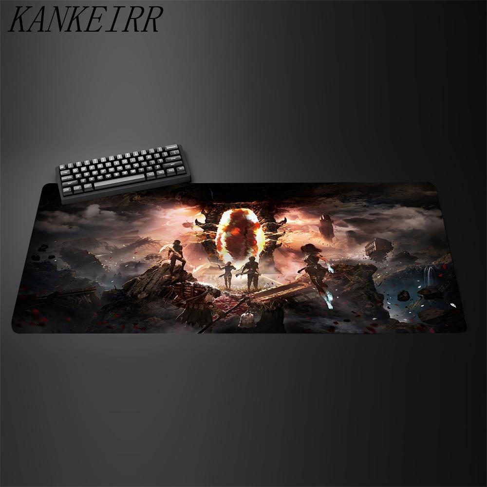 Spiel Clair Obscur Expedition Mauspads HD-Druck Computer-Gamer Verriegelungskante Rutschfestes Mauspads XXL Tastatur PC Schreibtischunterlage