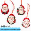 2024 Resin Santa Claus Christmas Tree Ornament