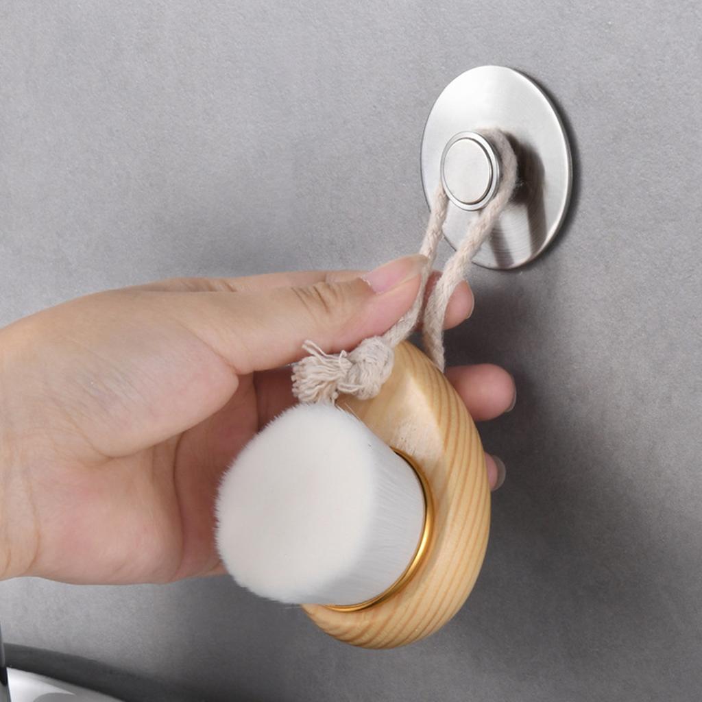 Wall-Mounted Magnetic Soap Holder Rustproof Stainless Steel Holder for Bathroom Kitchen Storage Room No Drilling Required