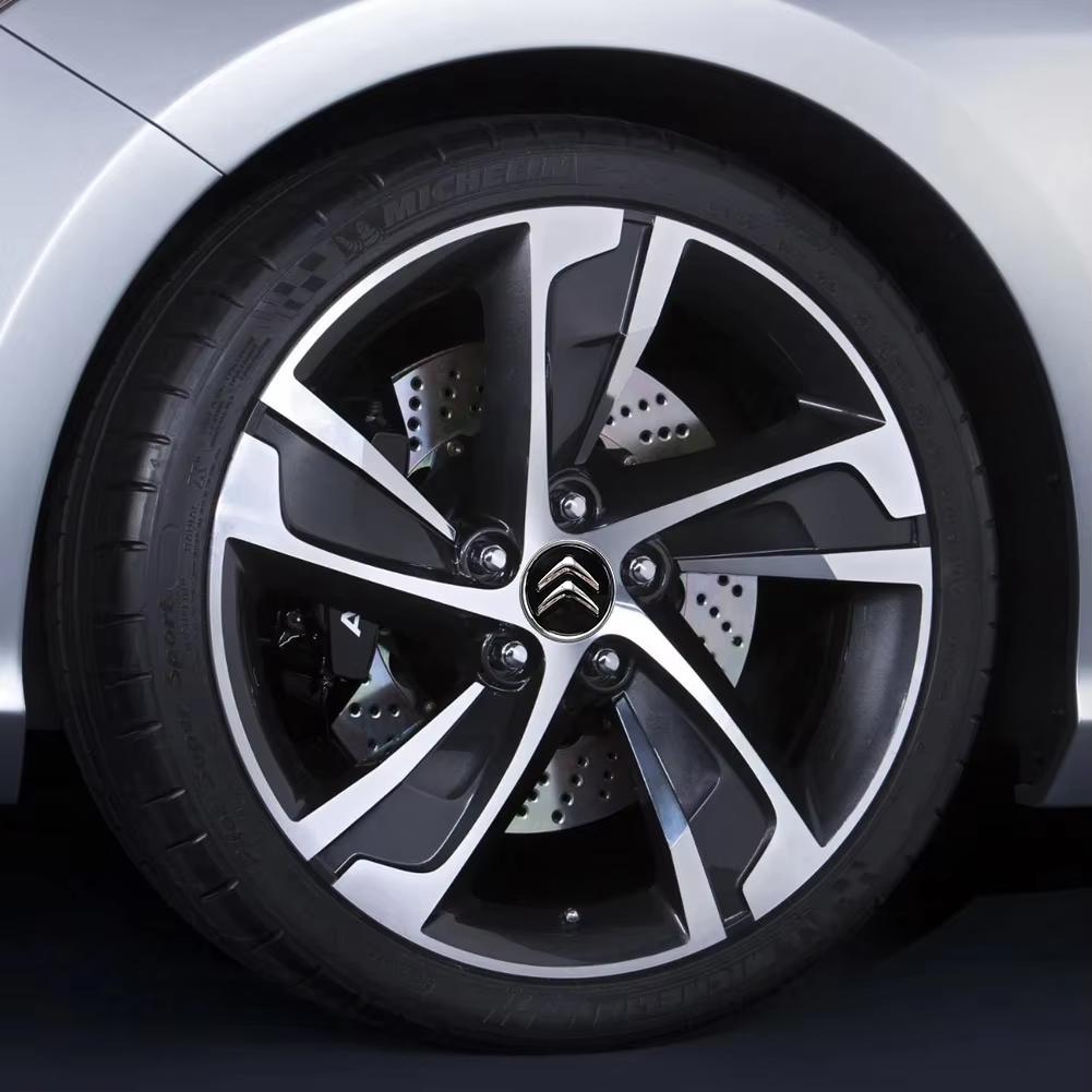 60mm Radnabendeckel 4 Stück Radnabendeckel Ersatz für Citroen C1 C2 C3 C4 C5 C6 C4L DS3 DS4 DS5 LS DS6 Grand Picasso anf123