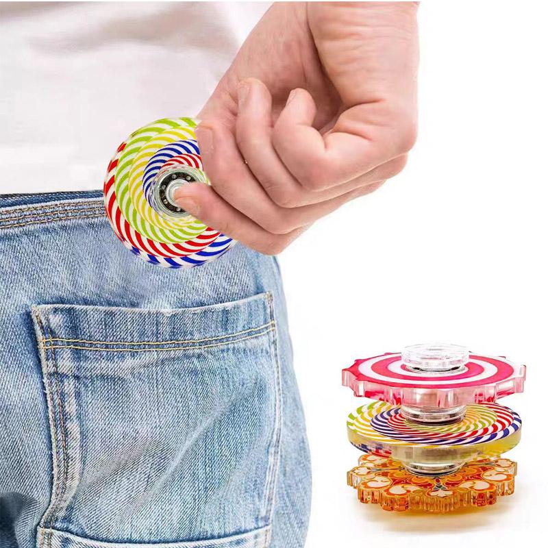 10Pcs Novelty Gift Creative Idea Fidget Spinners For Kids Party Favors Goodie Bag Stuffers Classroom Prizes For Girls Boys