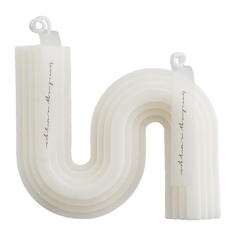 Geometric Soy Wax Aromatherapy Candle Set - Holiday Gift Box