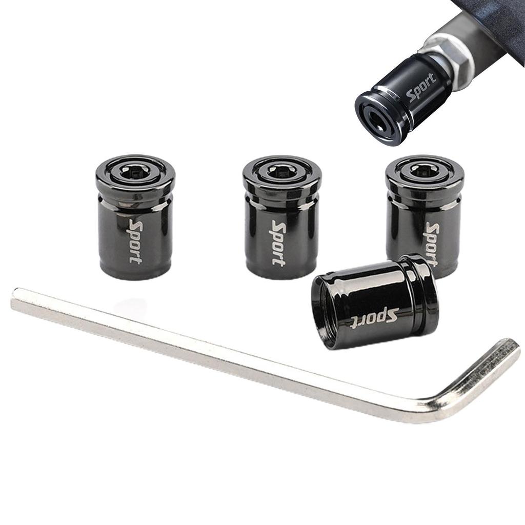Anti-Theft Tire Valve Caps | 4 Pcs Universal Wheel Valve Stem Cover,Tire Valve Cover