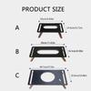 Speakers Holder, Gloss Acrylic Desktop Accessory with Vibration Damping for Authentics 200 300 500 Speakers