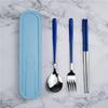 Ru Han Portable Stainless Steel Cutlery Set