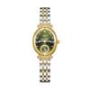 ORSGA Women's Oval Diamond-set Fashion Watch with Prismatic Mirror and Quartz Movement