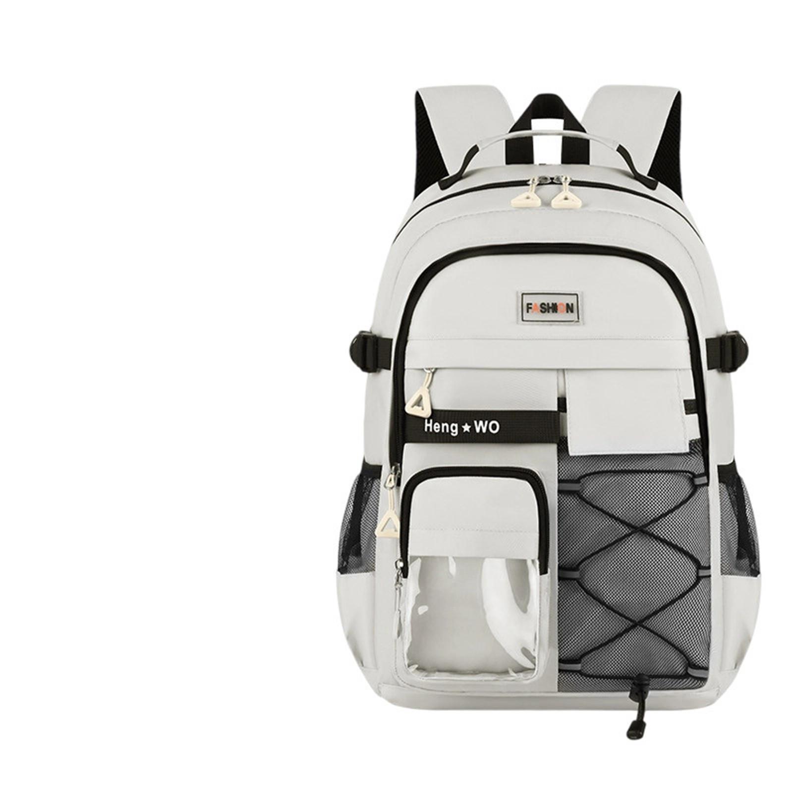 

Backpack With Capacity And Lightening Function One Size белый