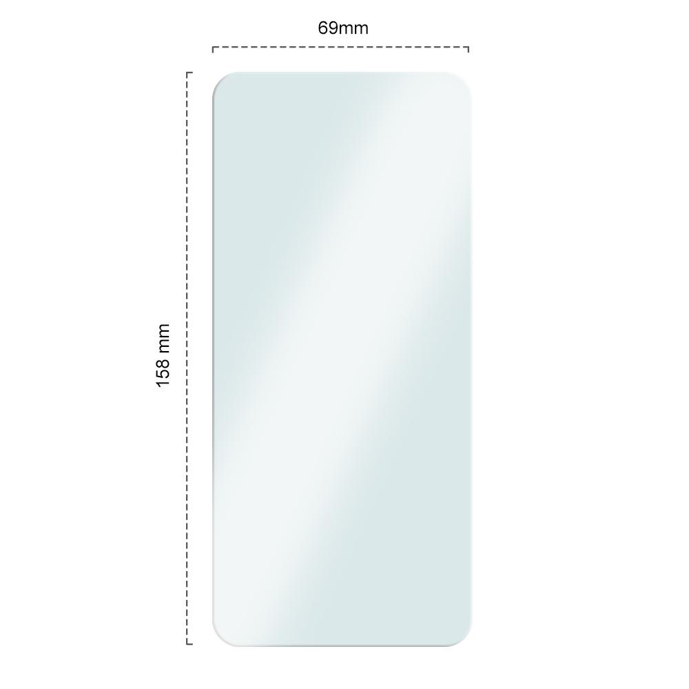 2x Tempered Glass for Xiaomi Redmi Note 11 Pro, ERBORD 9H Hard Glass, fast