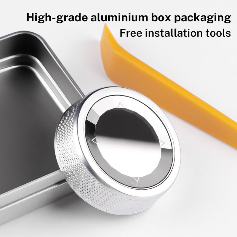 For BMW E60 E60 E61 E63 E64 E66 Car IDrive Multimedia Button Knob Cover Accessories E Chassis One-button Crystal