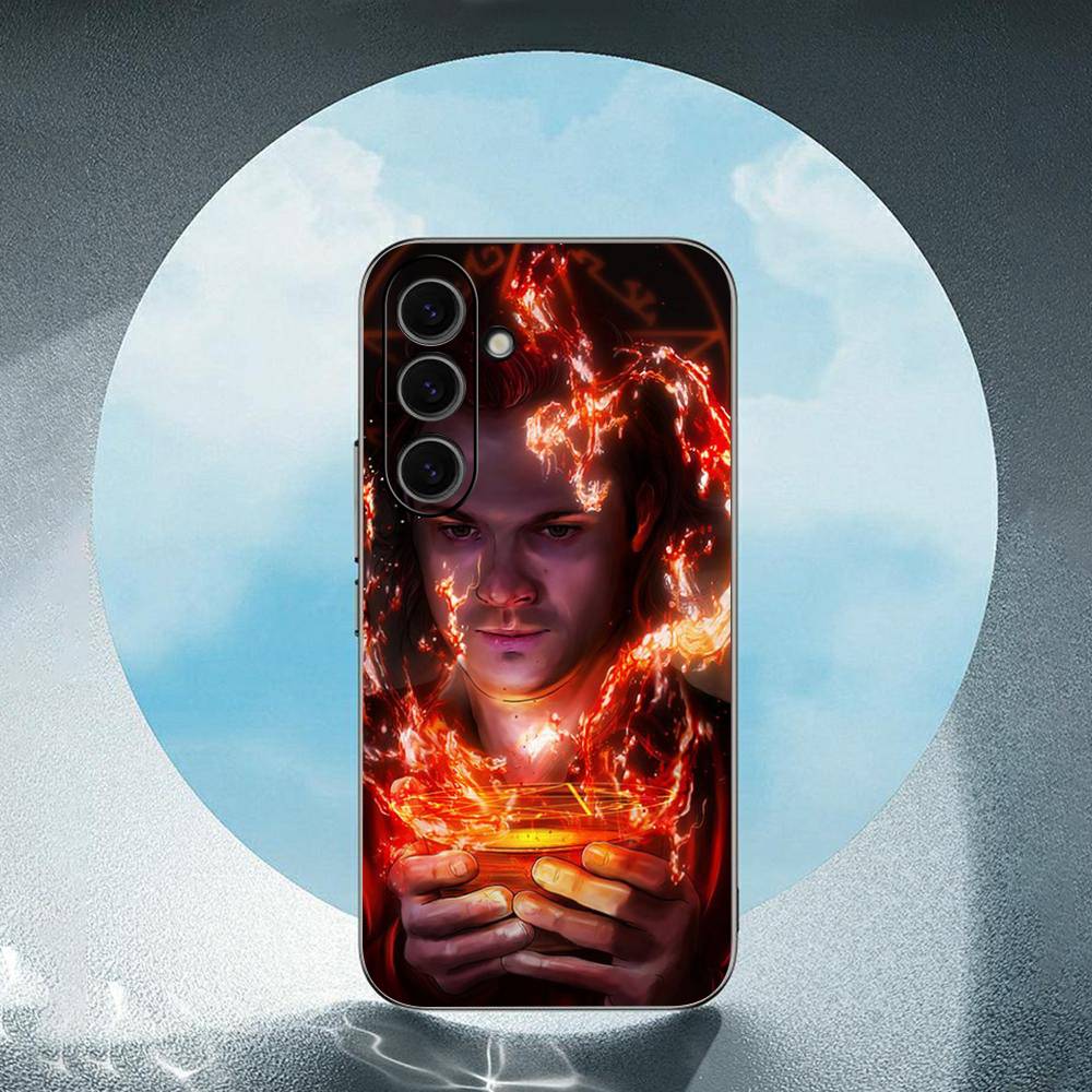 A Very Supernatural Christma Luxury Black Phone Case For Samsung Galaxy S23 S24 S25 Ultra S22 Plus S21