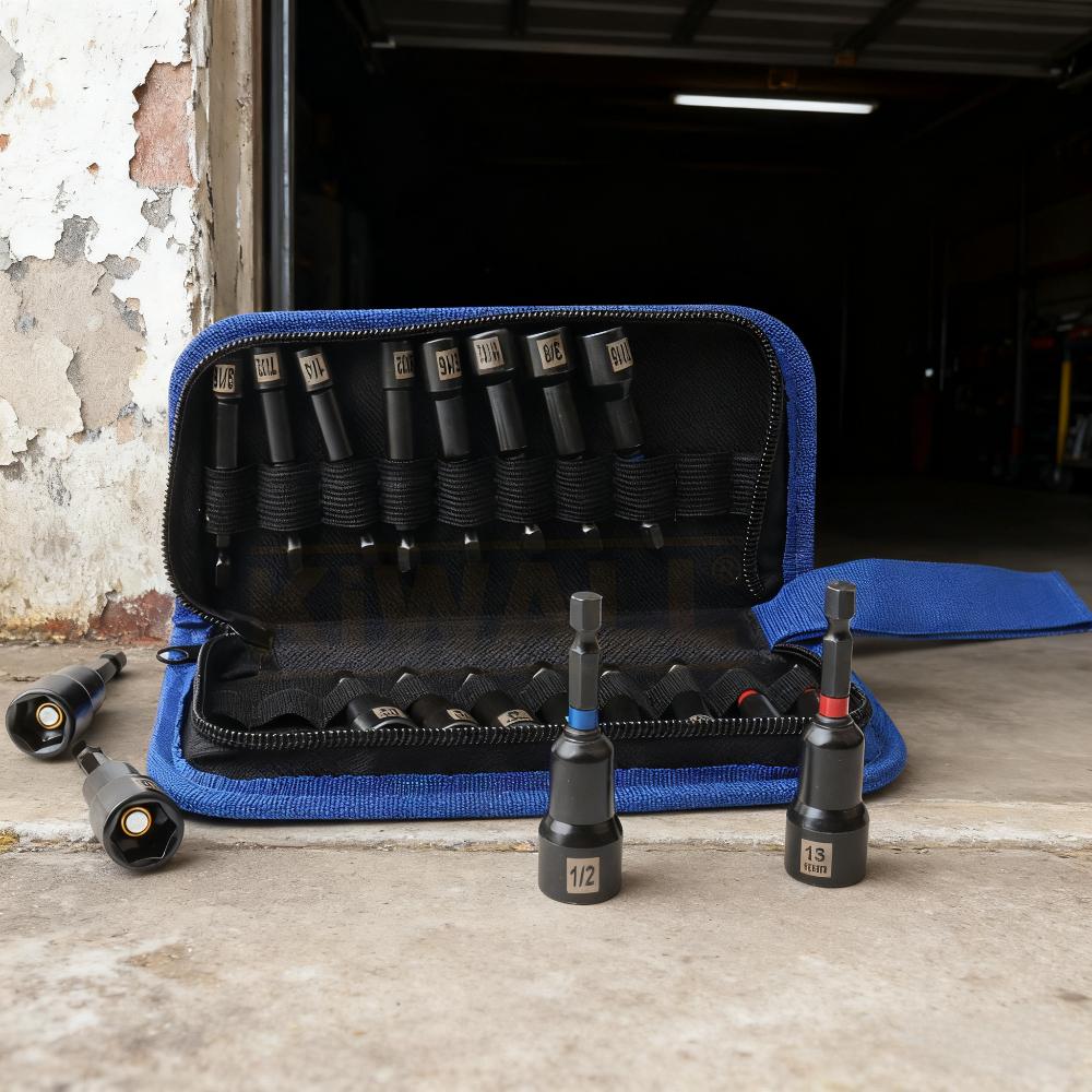 

Automotive Strong Magnetic Sleeve Set, British Metric Combination Size Nut Sleeve Set