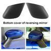 Car Side Door Rearview Side Mirror Cover Left/Right Rearview Mirror Caps Replacement Parts for Fiat Grande Punto Dal 2005-2018