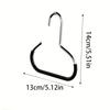 2pcs Versatile Manganese Steel Round Hook Perfect for Hats Ties Scarves Bags Strong Load Bearing Non Deformable Hanger
