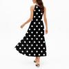 Women's Casual And Fashionable Round-neck  Sleeveless  Mid Length Dress