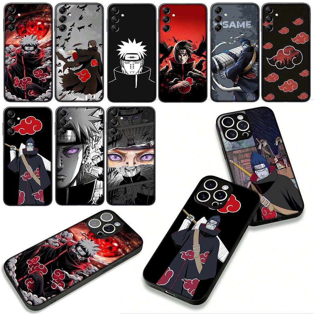 Für Samsung Galaxy A36 A17 A26 A07 A35 A54 A53 A13 A33 A34 S8 S9 S20 S21 FE S10 Plus Hülle Pain Narutos KISAME Akatsuki Itachi