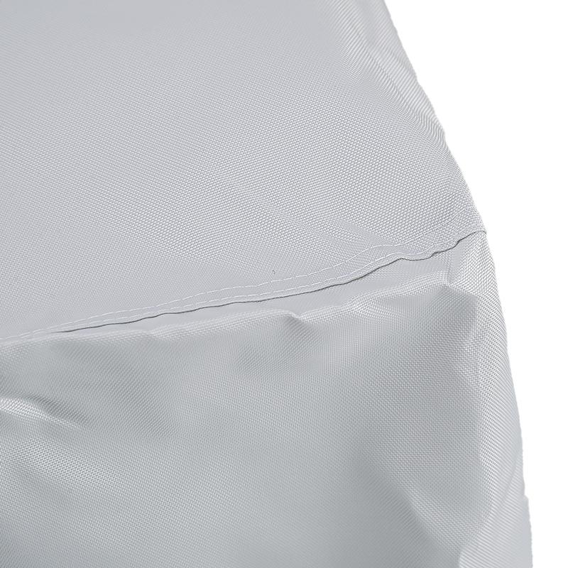 Heavy Duty Outboard Boat Hood Motor Engine Protector Cover Waterproof For 15HP-30HP Gray 600D Oxford Fabric