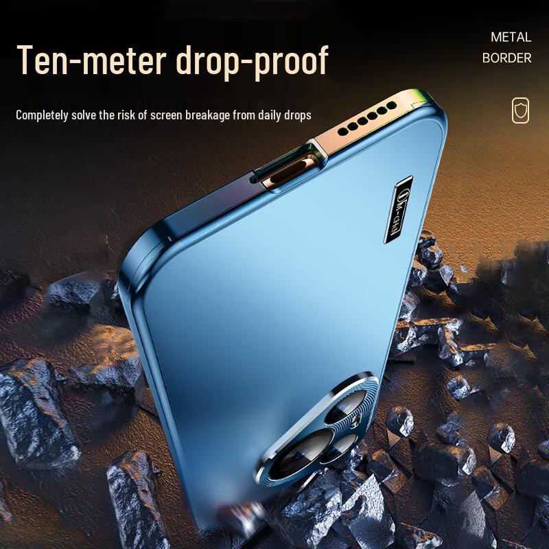 IM-CHEN Metal Magnetic Phone Case for Huawei Pura 70 Series