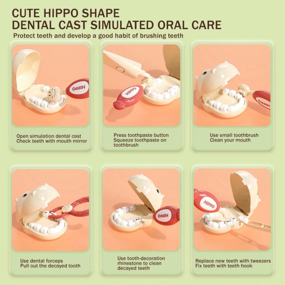 Educational Game Kid Stethoscope Doctor Set Pretent Play Toys Nurse Tools Bag Toys  Kids Gift