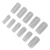 500pcs Nail Tip Professional Home Salon Portable DIY Transparent Fake False Nail Set Accessory for Women
