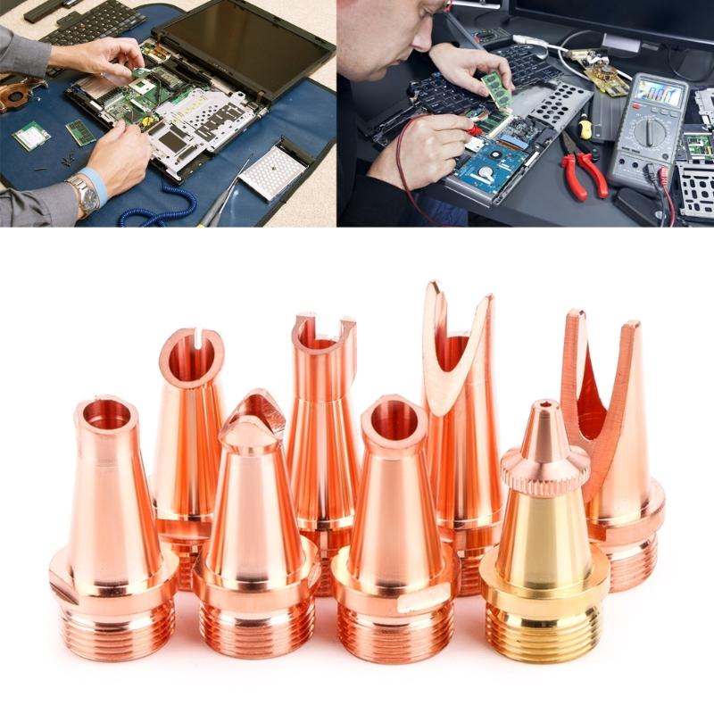 Welding Head Nozzle Copper Welding Nozzles Suitable for Welding Operations in Industrial Manufacturing Processes