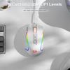 Redragon M612 Predator RGB Gaming Mouse 8000 DPI Wired Optical Mouse with 11 Programmable Buttons and 5 Backlight Modes Software DIY Keybind Rapid
