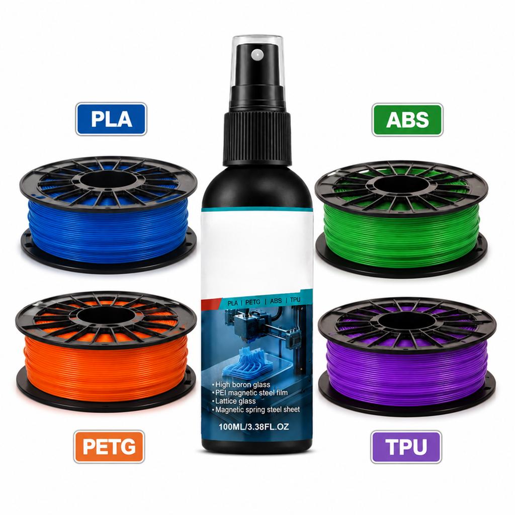 3D Glue for Build Plate Adhesion, Adhesive for 3D Printing Projects and Supplies