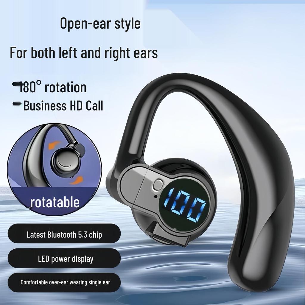 2025 Premium Wireless Over-Ear Sport Earphones with Long Battery Life, Noise Reduction, High Sound Quality for Running
