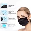 50-200 Pcs Mask Disposable Nonwove 3 Layer Ply Filter Mask Adult Mouth Face Mask Safe Anti Dust Breathable Masks