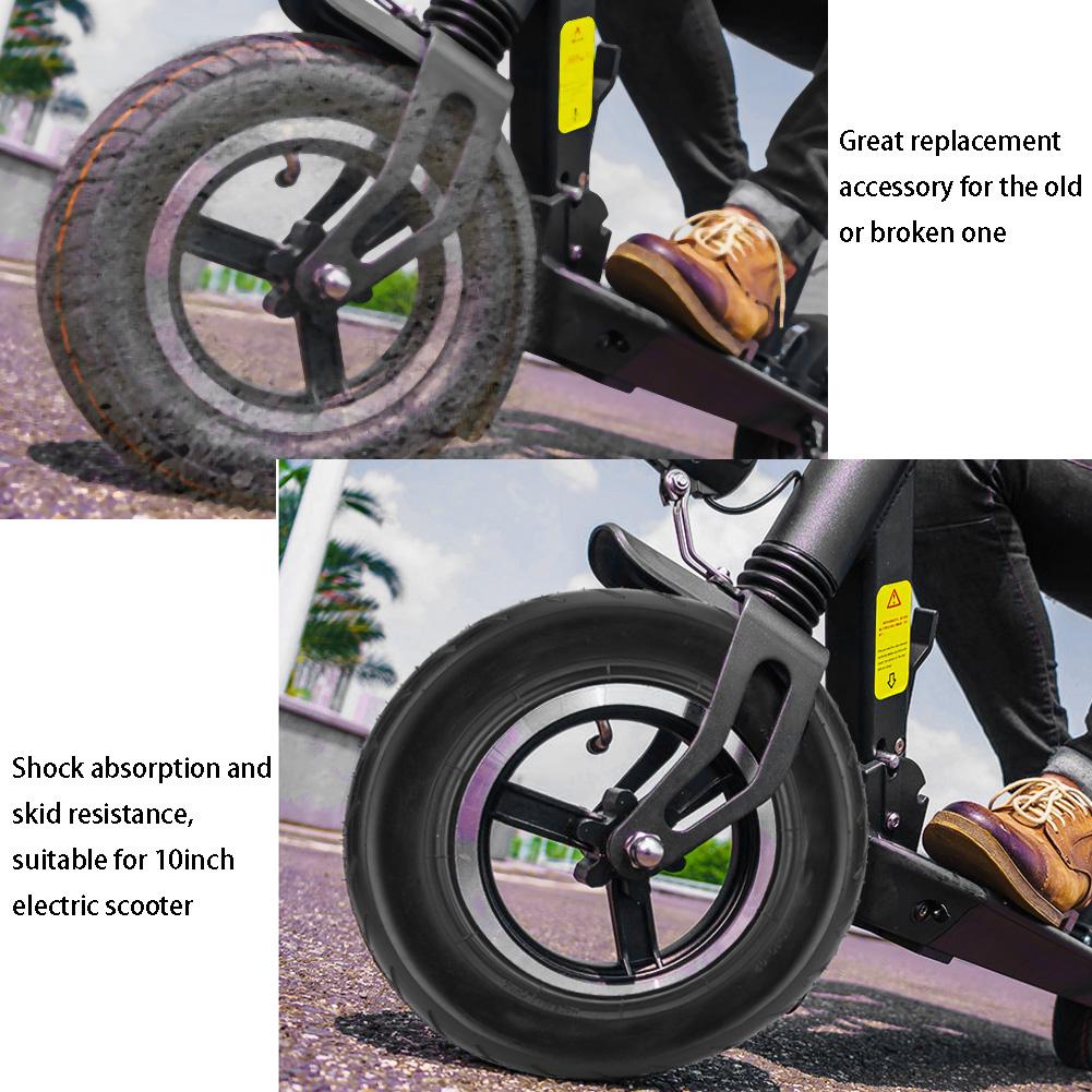 10*2.125 Inflatable Tyre Pneumatic Outer Tube Black for 10inch Electric Scooter