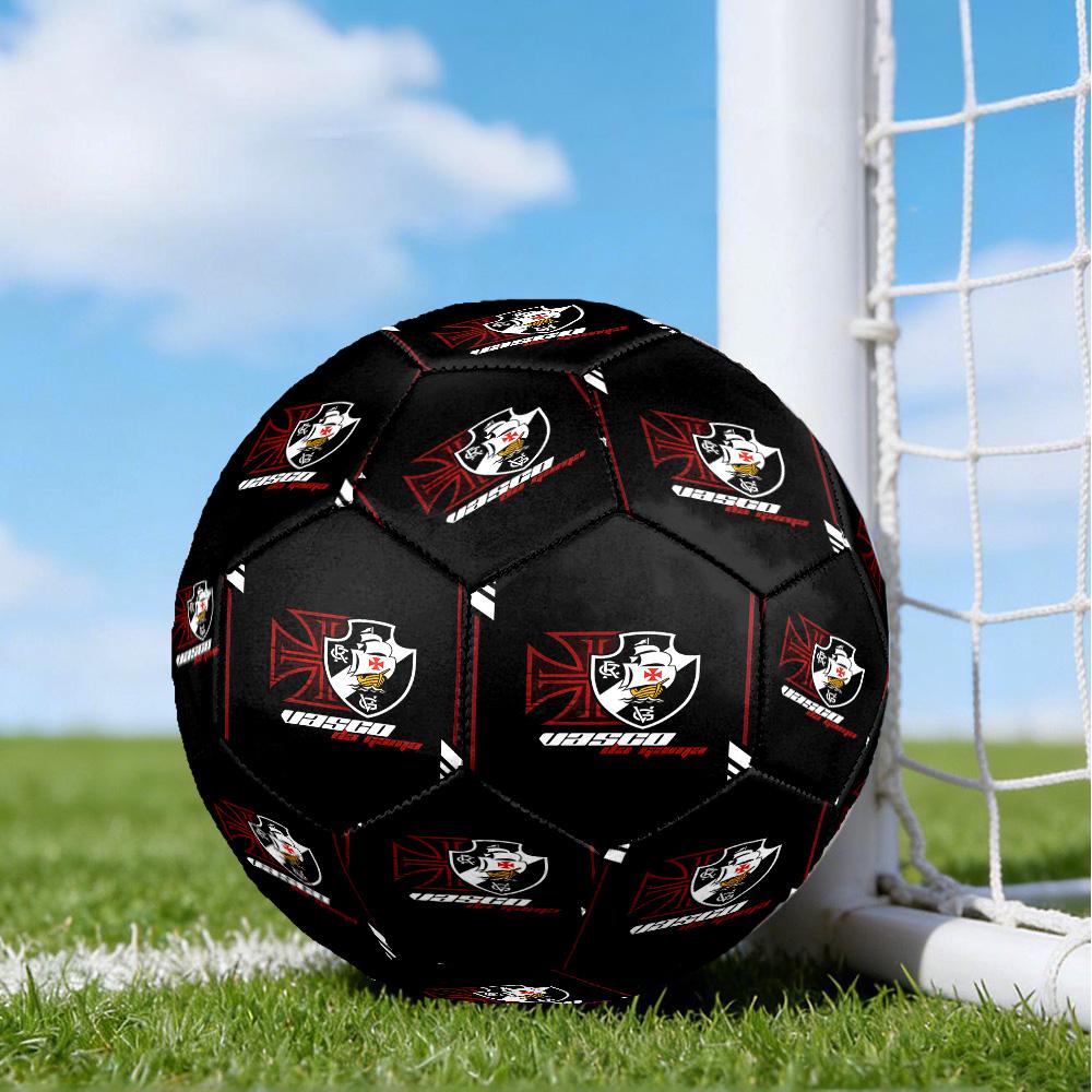 Vasco Football Club Printed Size 5 Soccer Balls, High-Quality, Anti-Slip, Protective Football, A Unique Gift , Birthdays, Christmas Gifts