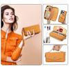 Detachable Lanyard Leather Wallet Cards Case For iPhone 17 17Air 16 15 14 Plus 13 12 11 Pro Max Crossbody Handbag Magnetic Cover