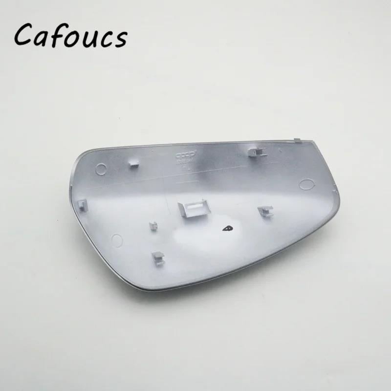 Cafoucs Car Rearview Mirror Cover Cap Shell Housing For Mazda CX-5 CX5 2012 2013 2014 Accessories