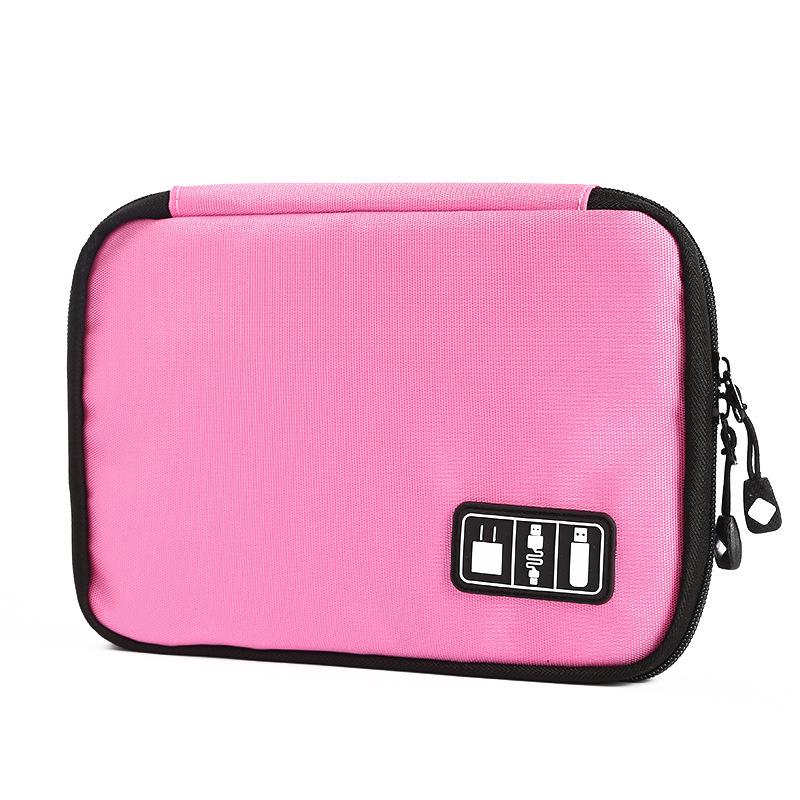 Customizable Large Capacity Multi-Functional Digital Accessories Bag for Power Bank, Mobile Phone, and Data Cable
