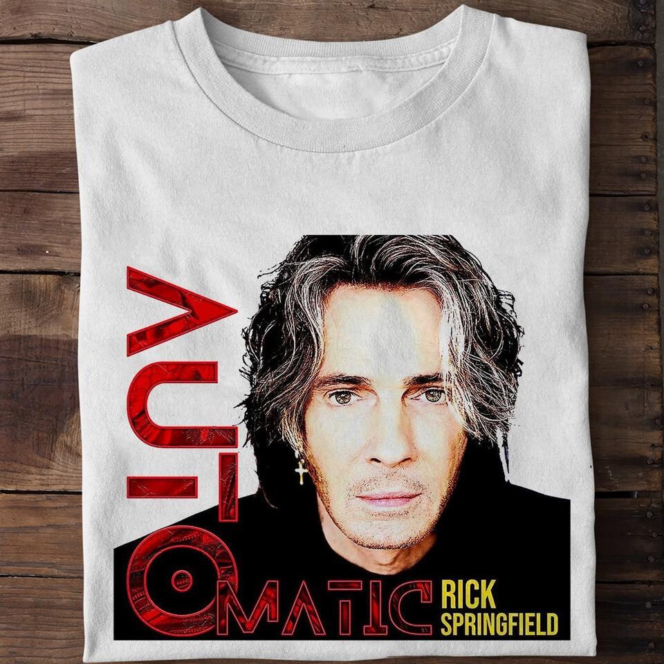 Rick Springfield Automatic Gift For Fan White All Size Shirt Unisex T-Shirt S