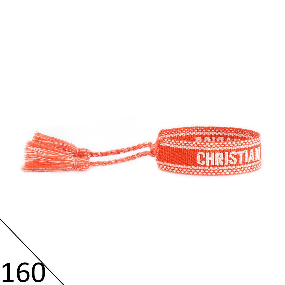 Handmade Embroidered Friendship Bracelet with Tassels for Women