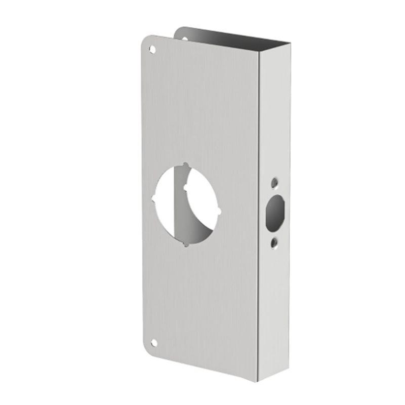 

A25F-Stainless Steel Finish For Reinforcing Lock And Door Reinforcement Plate For 1-3/8 In Thick Doors, For Reinforcing Plate срібний