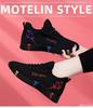 Women's Breathable Non-slip Platform Fashion 2025 Autumn New Casual Shoes Korean Running Shoes Black Sneakers shoes for women