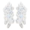 Floral Embroidery Sparkling Lace Accessories Sequined Appliqued Pattern National Style Lace Handmade DIY Material