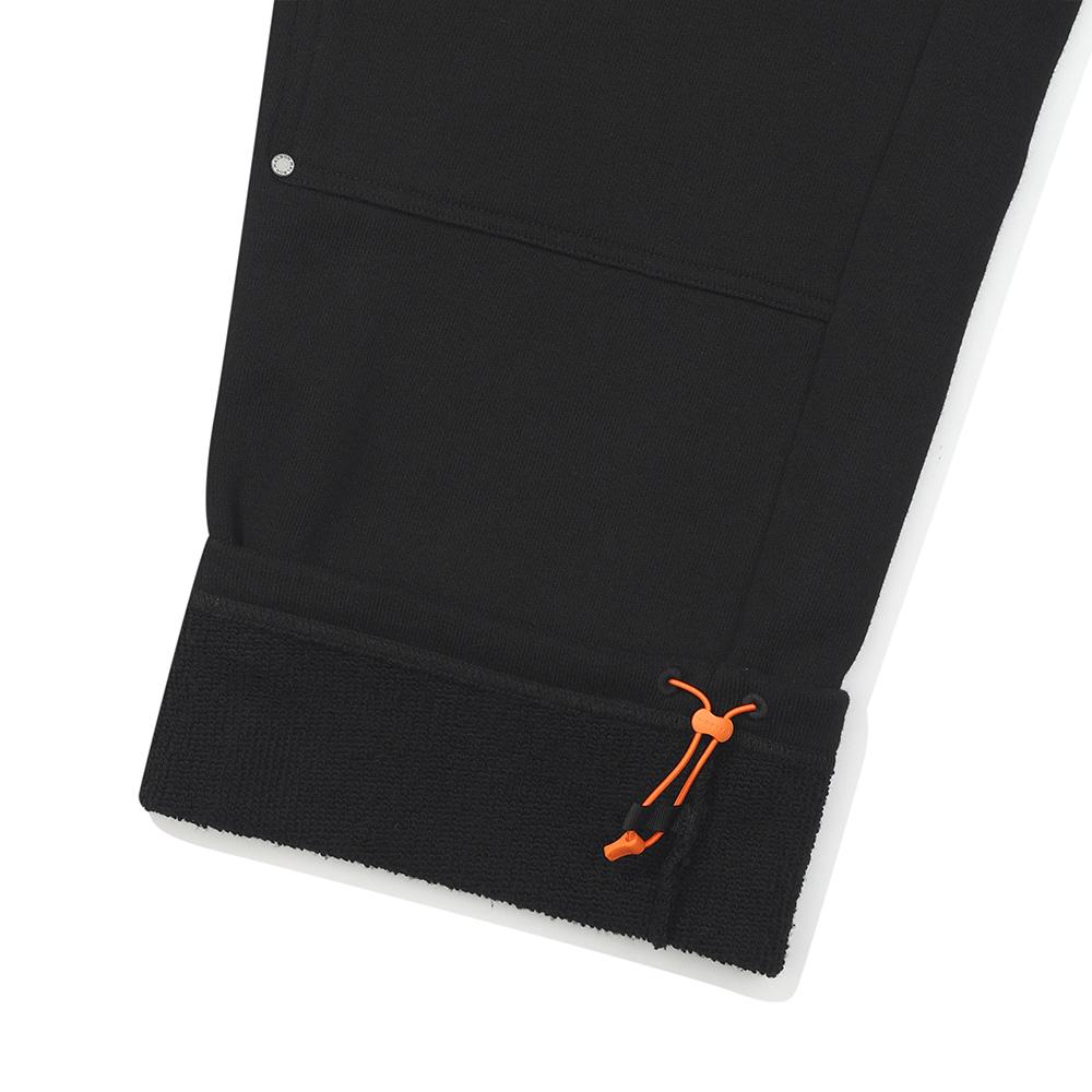 MALBON GOLF [Tour Divot] French Terry Sweatpants Black (Man)