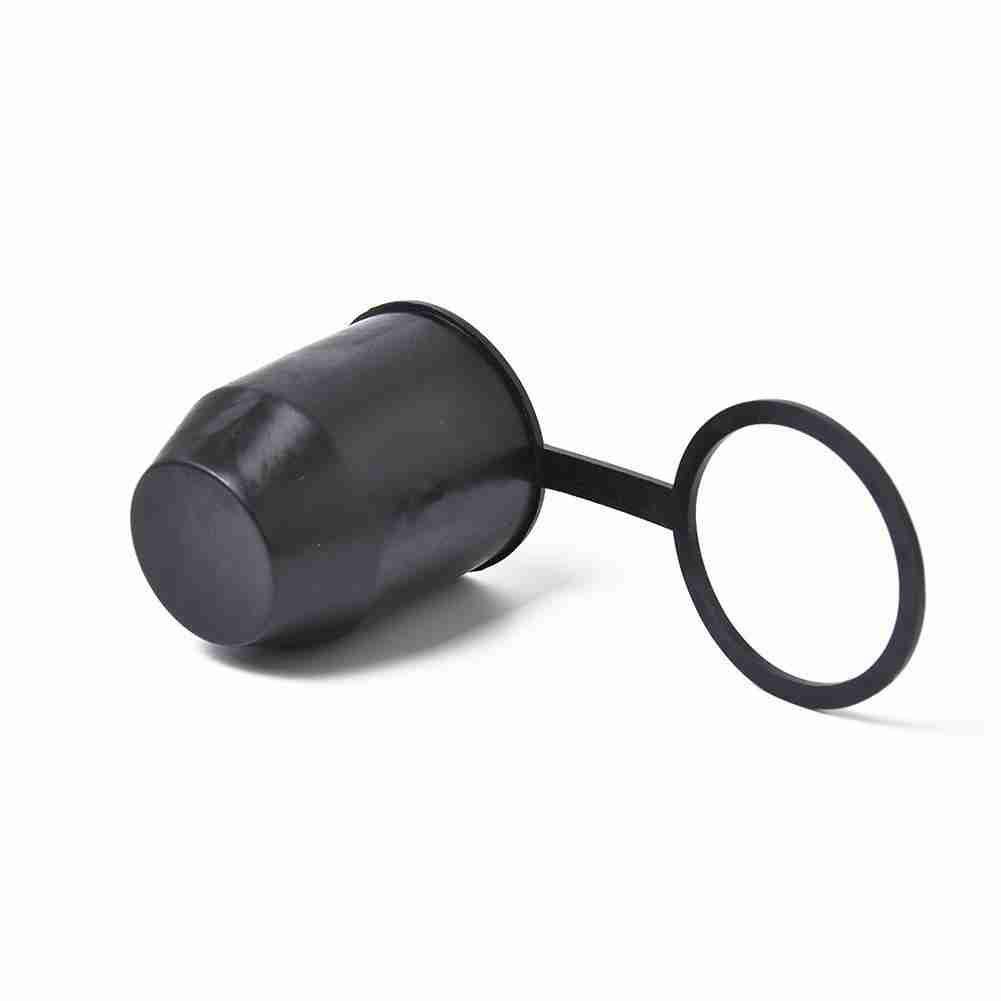 Universal 50mm Tow Bar Kappe Anhänger Ball Abdeckung Mit Kunststoff Haken Ball Form Abschleppen Hitch Tow Bar Protector Für RV Anhänger Zu K6Z5