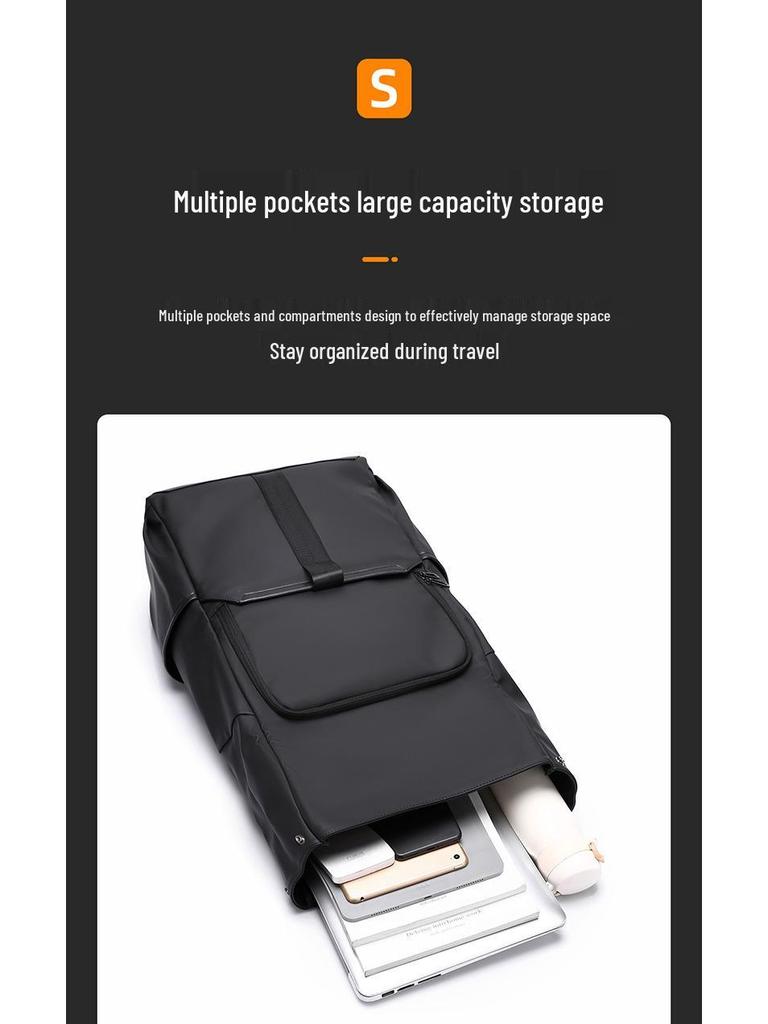 Men's 2025 Casual Travel Laptop Backpack: Stylish, Lightweight College Bag