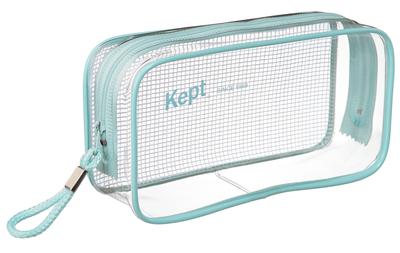 Raymay Fujii Kept Clear Pen Pouch In Grayish Green (KPF9021GM)
