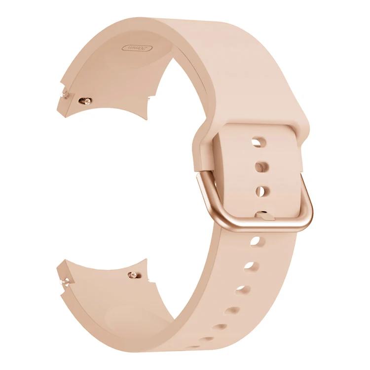 Silicone Strap For Samsung Galaxy Watch 7/6/5/4 40mm 44mm Color tonal buckle bracelet For Galaxy 6 Classic 43mm 47mm 5 Pro Belt