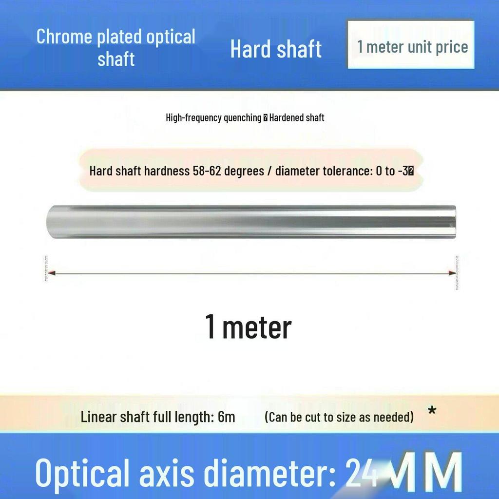 Custom Optical Linear Chrome-Plated Rod for DIY Storage Rack