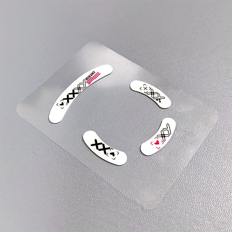 1Pack Glass Mouse Skates Glide Feet Pads Mouse Feet Sticker For G Pro Wireless