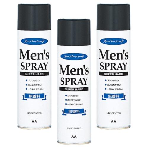 

Mandom mens hairspray super hard styling agent 275g x 3 bottles