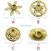 European Wrought Iron Holder Candlestick Party Background Decoration for Wedding Holiday Party Decoration D57B