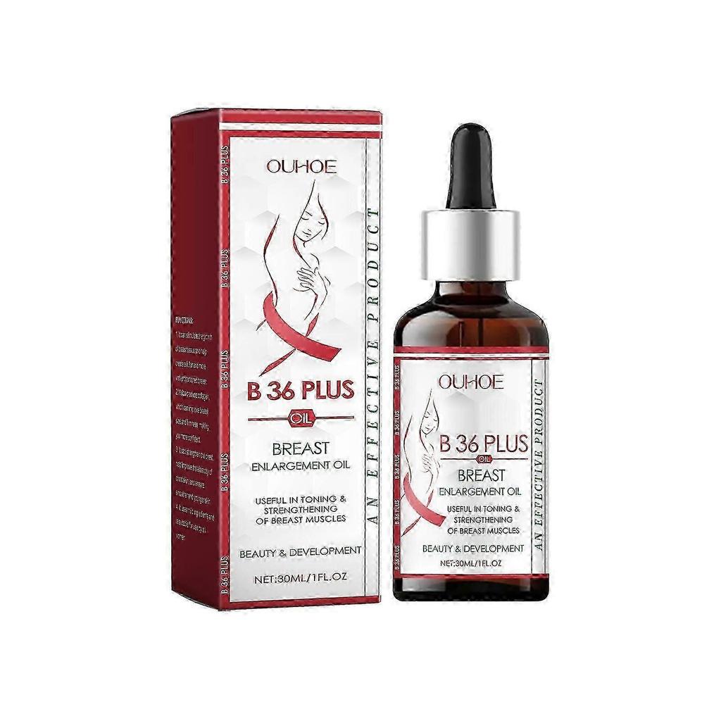 Herbal Breast Essential Oil Firming Moisturizing Chest Care for Fuller, Plumper Breasts 30ml